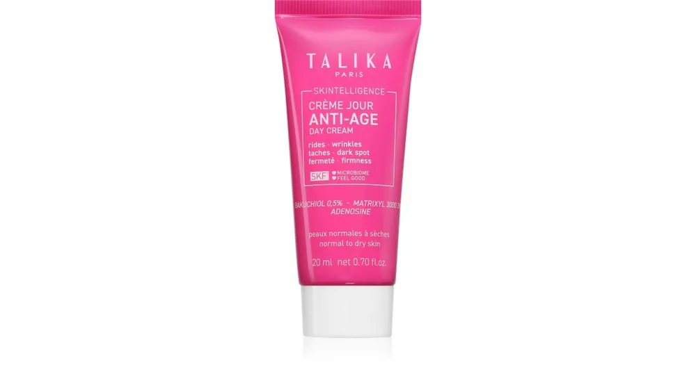TalikaSkintelligence Anti-Age Regenerating Day Cream ráncellenes nappali krém normál és száraz bőrre Nézd meg most