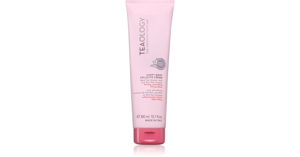 TeaologyHappy Body Cellulite Cream intenzív ápolás narancsbőrre Újdonság