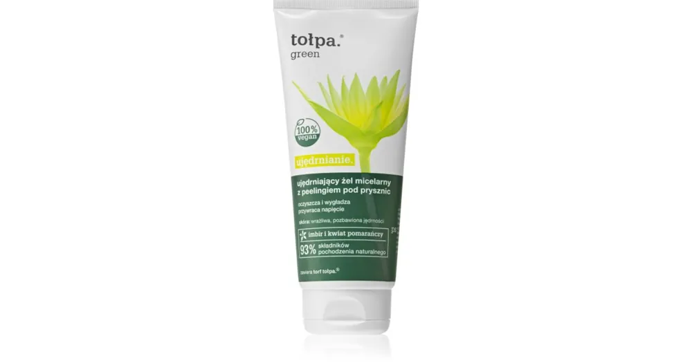 TołpaGreen Firming tusfürdő peeling feszesítő hatással Expressz kézbesítés
