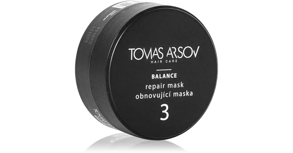 Tomas ArsovBalance Repair Mask mélyen regeneráló maszk száraz, sérült, vegyileg kezelt hajra Ajánlat