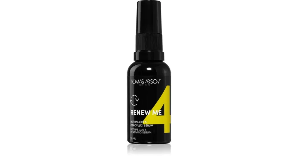 Tomas ArsovSkin RENEW ME Retinal 0,05% regeneráló szérum retinollal Vásárlói kedvenc