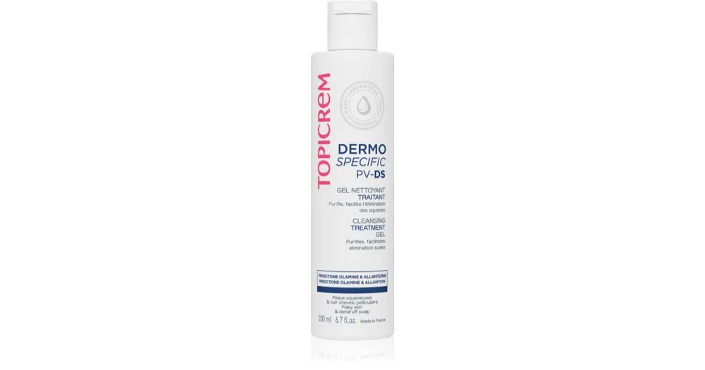 TopicremPV/DS Cleansing Gel tisztító gél testre és fejbőrre Gyors szállítás