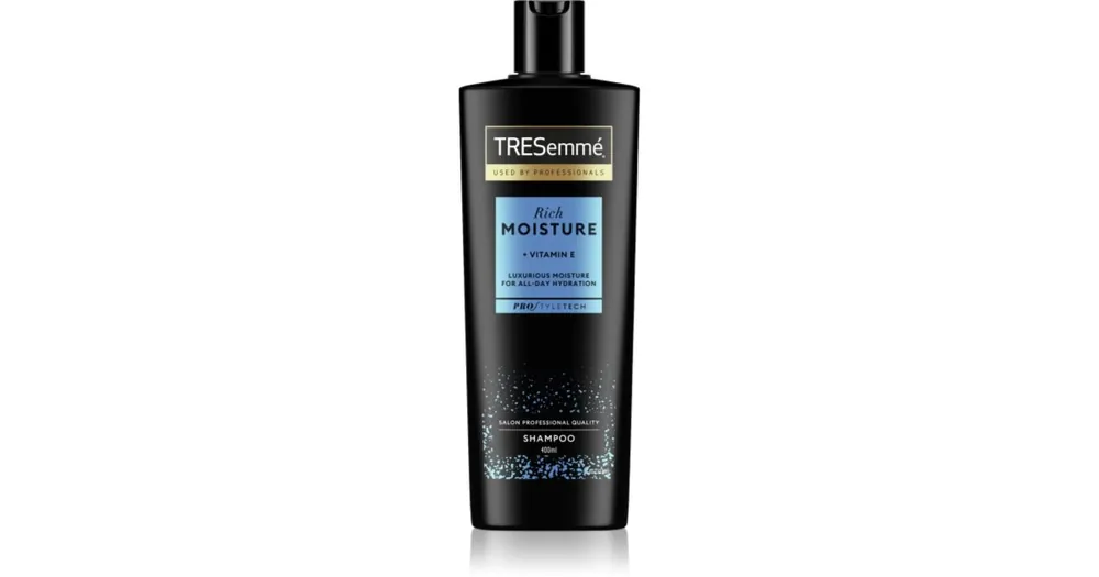 Korlátozott ajánlat TRESemméRich Moisture hidratáló sampon E-vitaminnal