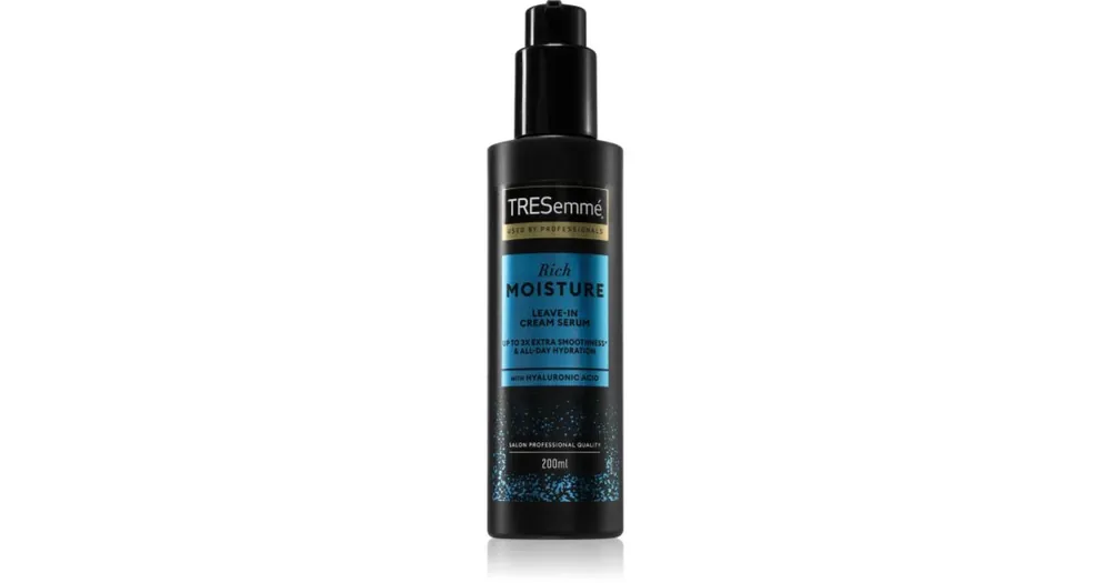 TRESemméRich Moisture Leave-In Serum krémes szérum a hidratálásért és a fényért Prémium