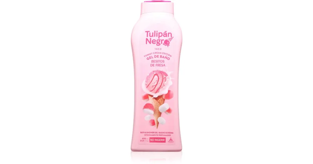 Árcsökkenés Tulipán NegroBesitos de Fresa tusfürdő gél