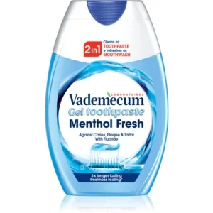 Vademecum2 in1 Menthol Fresh szájvíz és fogkrém 2 az 1-ben Árengedmény