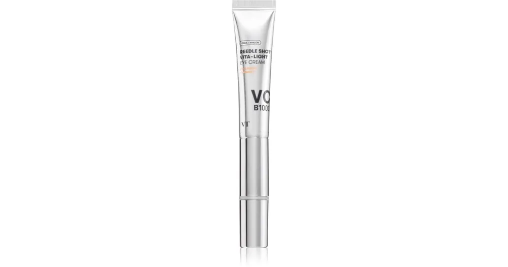 VT CosmeticsReedle Shot Vita-Light Eyecream méregtelenítő és élénkítő krém a szemkörnyékre C vitamin Expressz kézbesítés