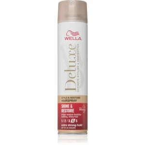 Csak ma WellaDeluxe Shine & Restore hajlakk erős fixálással dús hatásért