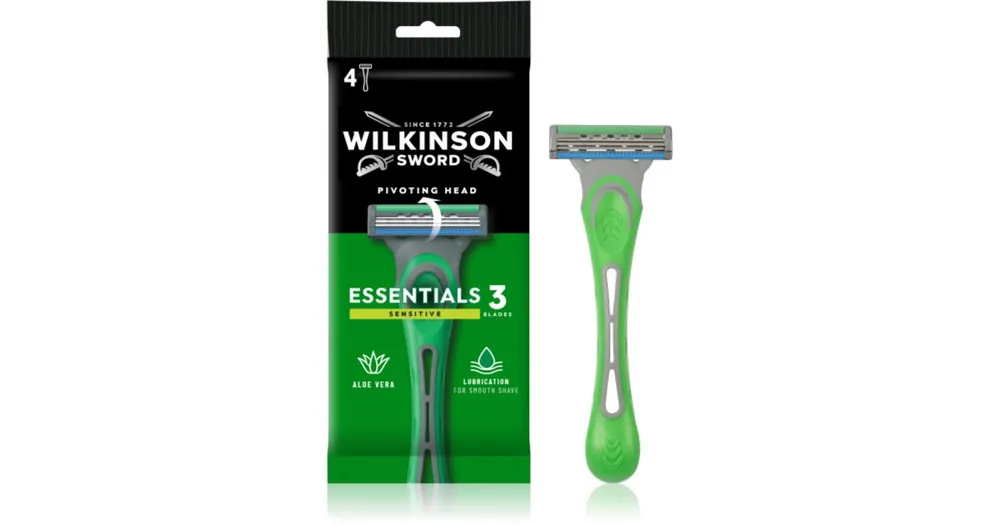 Wilkinson SwordEssentials 3 Sensitive eldobható borotvák Csak ma