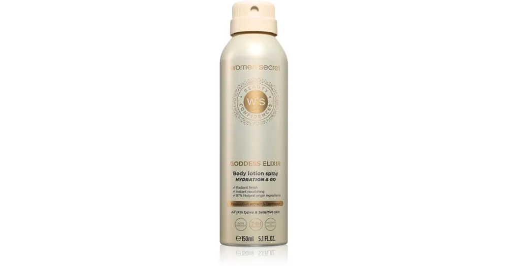 Women SecretGoddess Elixir testápoló tej Árcsökkenés