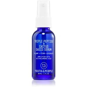 Youth To The PeopleOasis Triple Peptide + Cactus Serum bőr szérum az arcra és a nyakra Akció