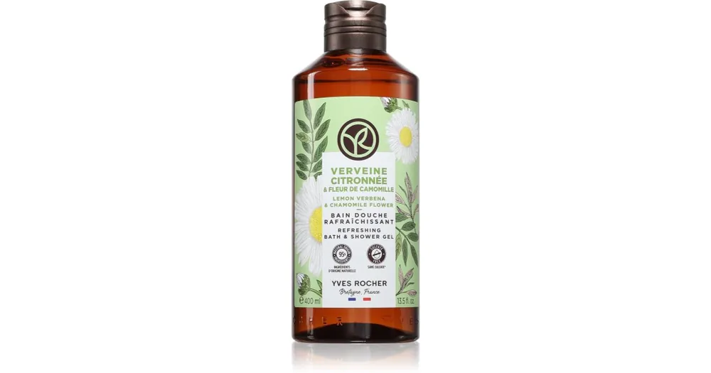 Újdonság Yves RocherLemon Verbena & Chamomile Flower tusfürdő gél