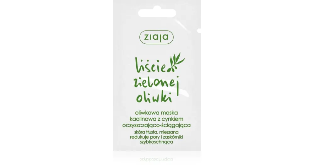 ZiajaOlive Leaf arcmaszk agyagból Outlet