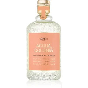 4711Acqua Colonia White Peach & Coriander Eau de Cologne unisex Nézd meg most