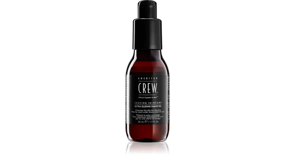 Vedd meg online American CrewShave & Beard Ultra Gliding Shave Oil szakáll puhító olaj