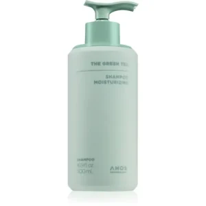Árcsökkenés AMOS PROFESSIONALThe Green Tea Shampoo Moisturizing intenzív tápláló sampon hajhullás ellen