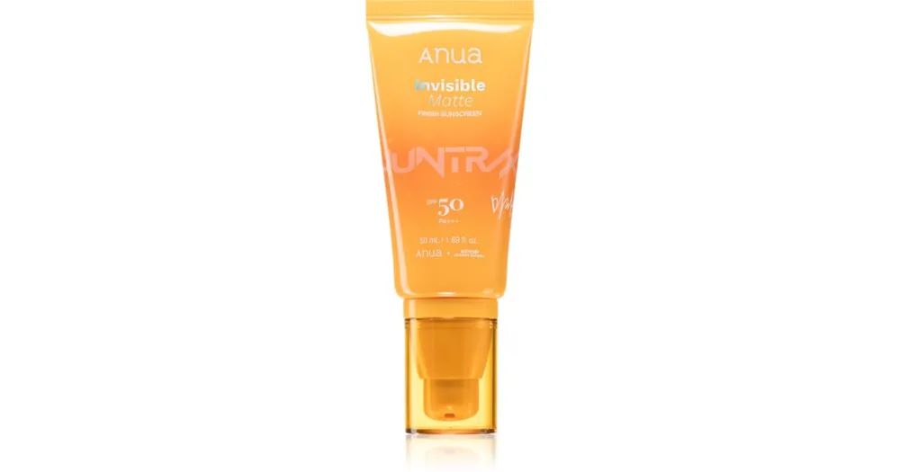 AnuaK-Pop Demon Hunters Invisible Matte Finish Sunscreen mattító napozó krém az arcra SPF 50 Árengedmény