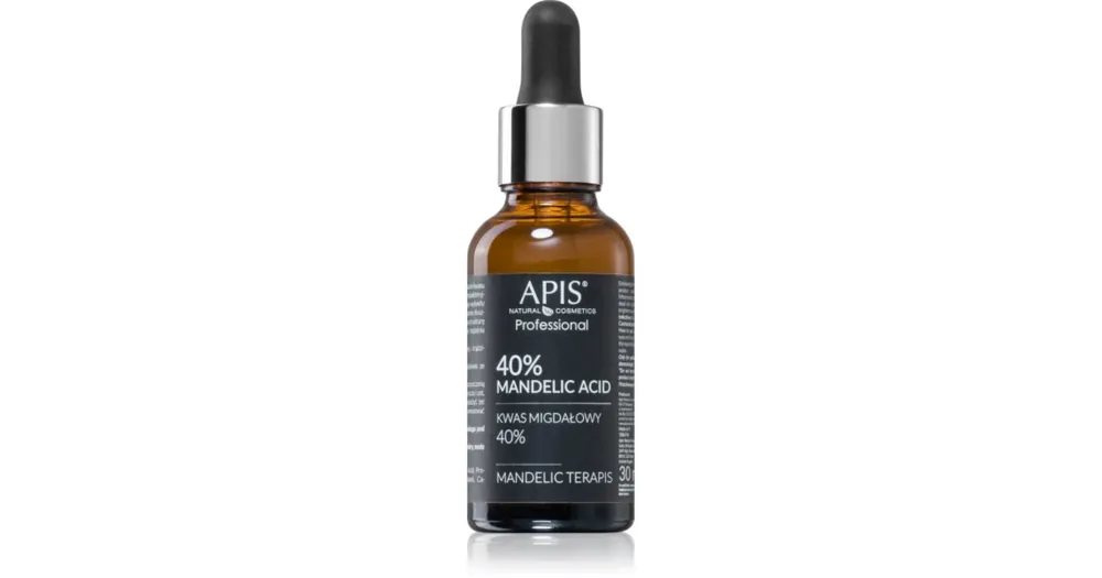 Alacsony ár Apis Natural CosmeticsTerApis 40% Mandelic Acid feszesítő hámlasztó szérum a bőr tökéletlenségei ellen
