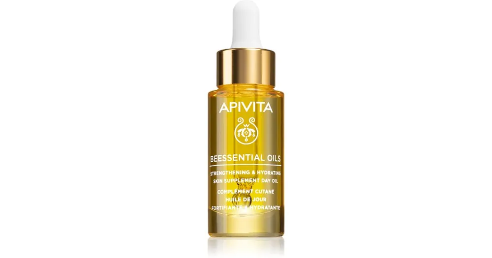 Utolsó esély ApivitaBeessential Oils Strengthening & Hydrating Day Oil tisztító nappali olaj a bőr intenzív hidratálásához