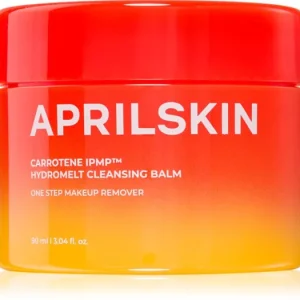 Legkelendőbb APRILSKINCarrotene IPMP Hydromelt Cleansing Balm lemosó és tisztító balzsam a kitágult pórusokra