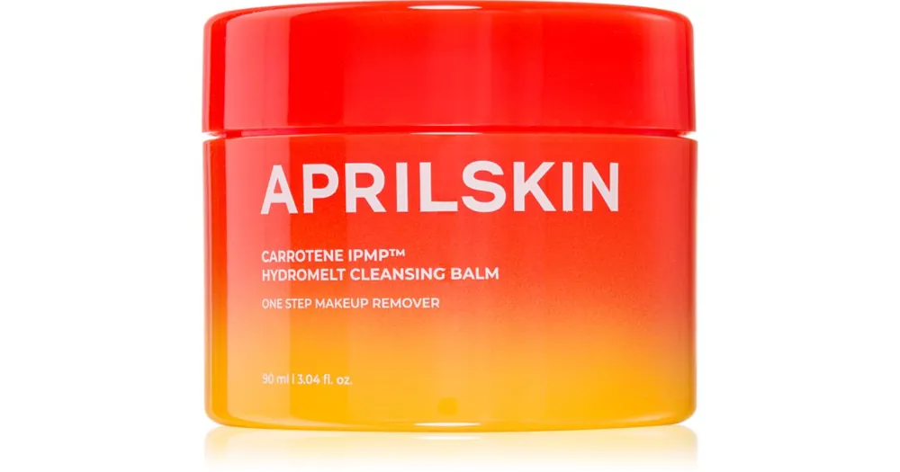 Legkelendőbb APRILSKINCarrotene IPMP Hydromelt Cleansing Balm lemosó és tisztító balzsam a kitágult pórusokra