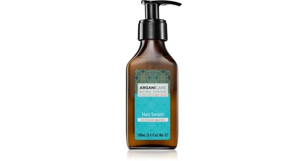 ArganicareArgan Oil & Shea Butter Hair Serum erősítő szérum száraz és sérült hajra Különleges ajánlat