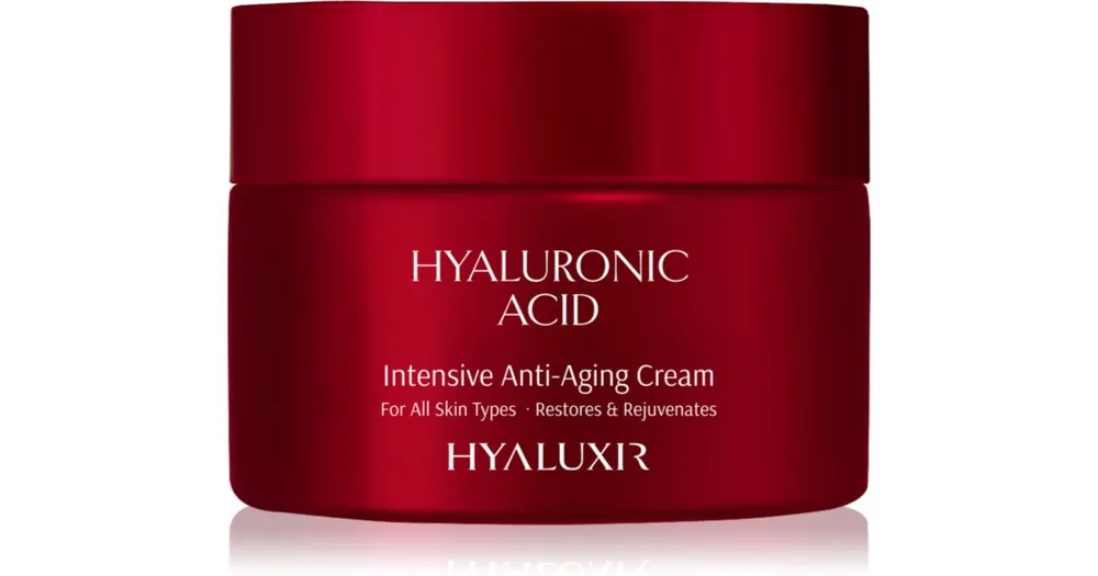 ArganicareHyaluxir Intensive Anti Aging Cream öregedés elleni krém hialuronsavval Vedd meg most