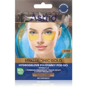 AstridHyaluronic Gold szemmaszk a ráncok, duzzanatok és sötét karikák ellen Szuper ajánlat