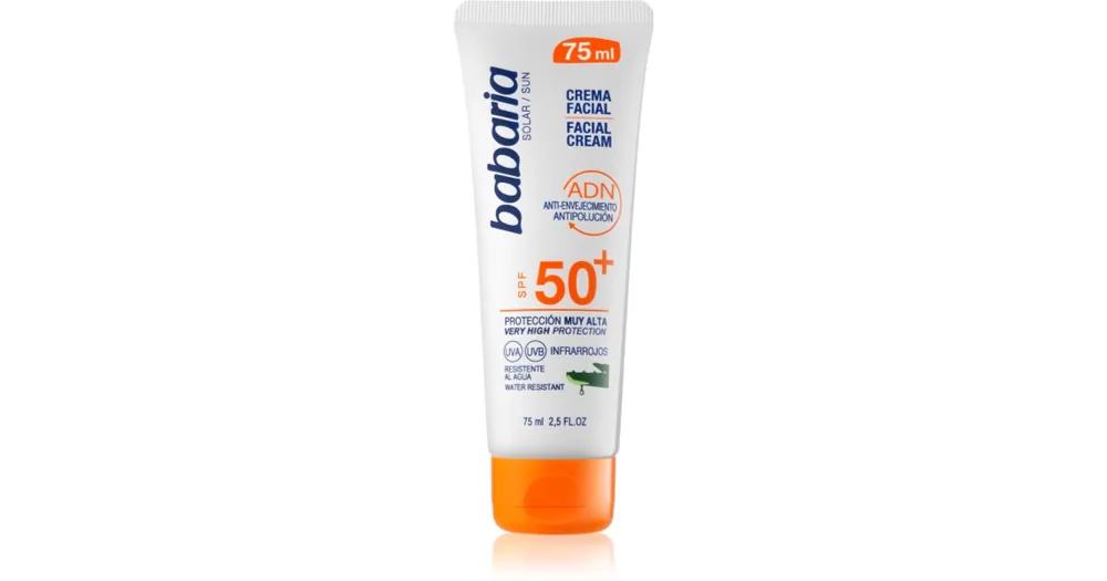 Legjobb ár BabariaSun Face napozókrém arcra SPF 50+