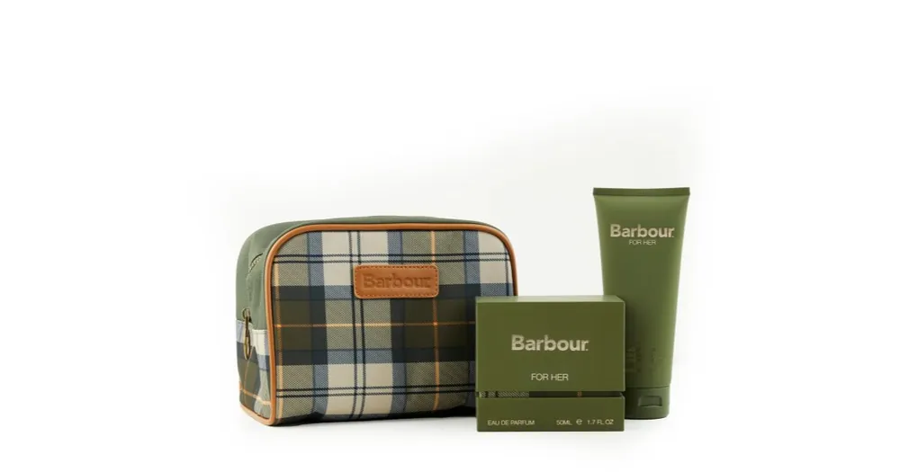BarbourHeritage For Her Essentials Set ajándékszett hölgyeknek Prémium