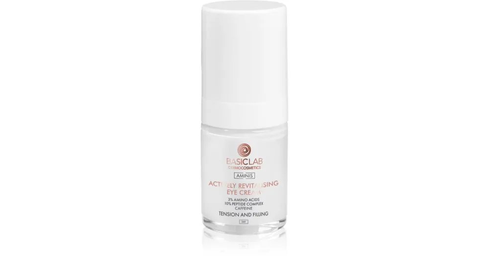 Bestseller BasicLabDermocosmetics Aminis revitalizáló szemkrém feszesítő hatással