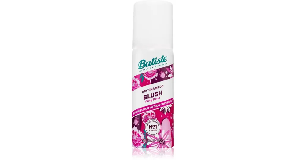 Vedd meg most BatisteBlush Flirty Floral száraz sampon utazási csomag