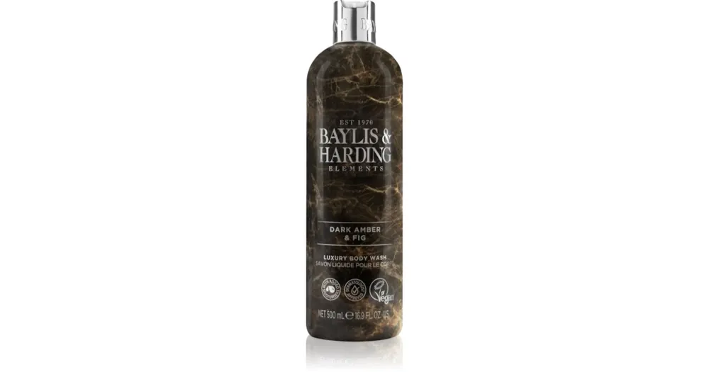 Baylis & HardingElements Dark Amber & Fig fényűző tusfürdő gél Akciós ár