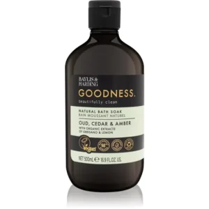 Nézd meg most Baylis & HardingGoodness Oud, Cedar & Amber habfürdő