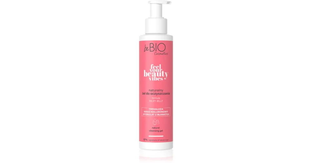 beBIOFeel Your Beauty Vibes krémes tisztító gél az arcra Prémium