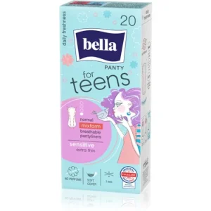 Biztonságos vásárlás BELLAFor Teens Sensitive tisztasági betétek lányoknak