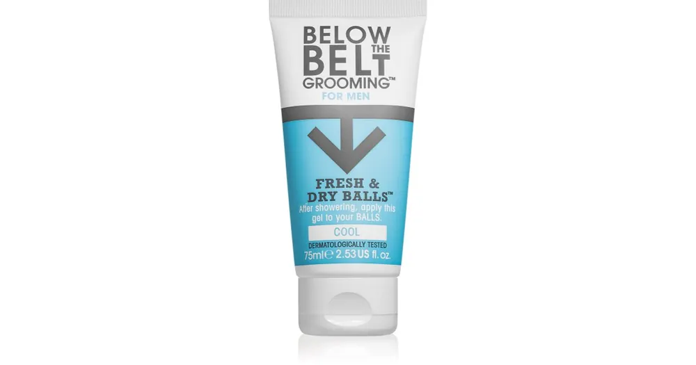Below the Belt GroomingCool Intimate Gel Intim gél férfiaknak Újdonság