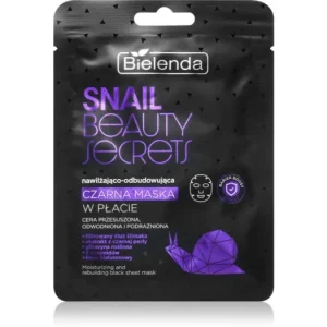 Ajánlat BielendaSnail Beauty Secrets hidratáló gézmaszk a száraz és irritált bőrre