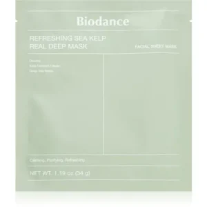 Nézd meg most BiodanceRefreshing Sea Kelp Real Deep Mask intenzív hidrogélmaszk alga kivonatokkal