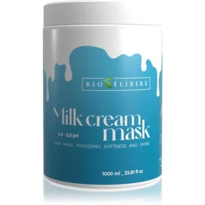 BioélixireMilk Cream maszk a fénylő és selymes hajért Ne maradj le