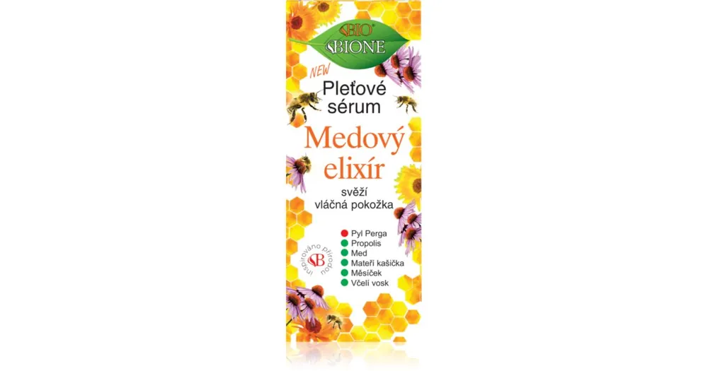 Bione CosmeticsHoney Elixir könnyű arcszérum Szezonális akció
