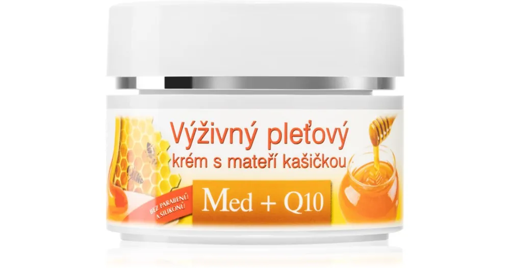 Bione CosmeticsHoney + Q10 tápláló krém méhpempővel Expressz szállítás