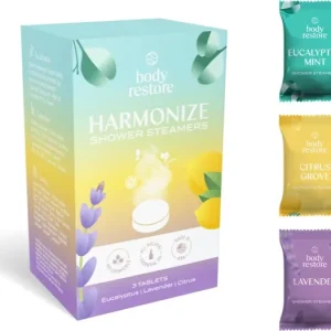 Body RestoreHarmonize Shower Steamers zuhanytabletták mix Szuper ajánlat