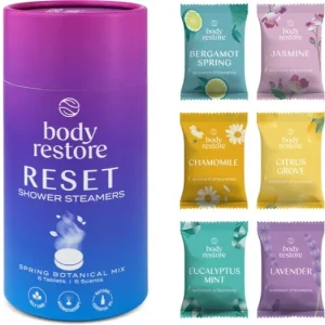 Kiárusítás Body RestoreReset Shower Steamers zuhanytabletták