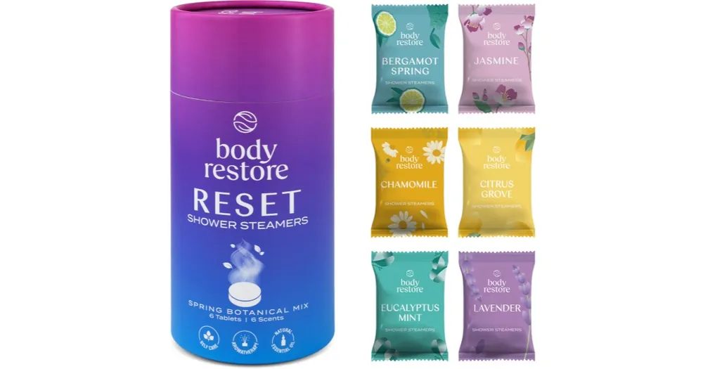 Kiárusítás Body RestoreReset Shower Steamers zuhanytabletták