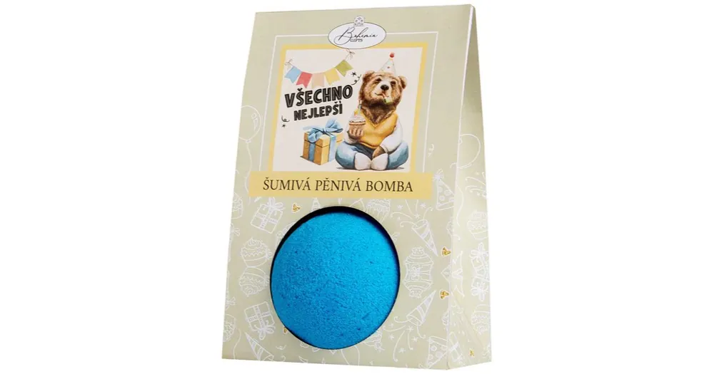Bohemia GiftsBath Bombs Happy Birthday fürdőgolyó Árcsökkenés
