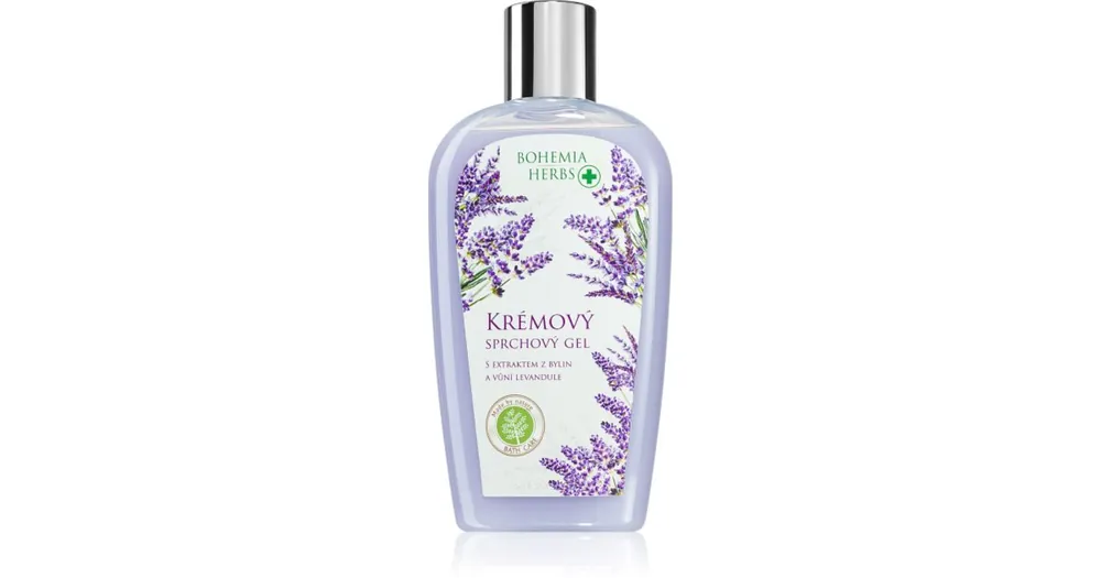 Bohemia GiftsBohemia Herbs Lavender krémes tusoló gél Azonnali szállítás