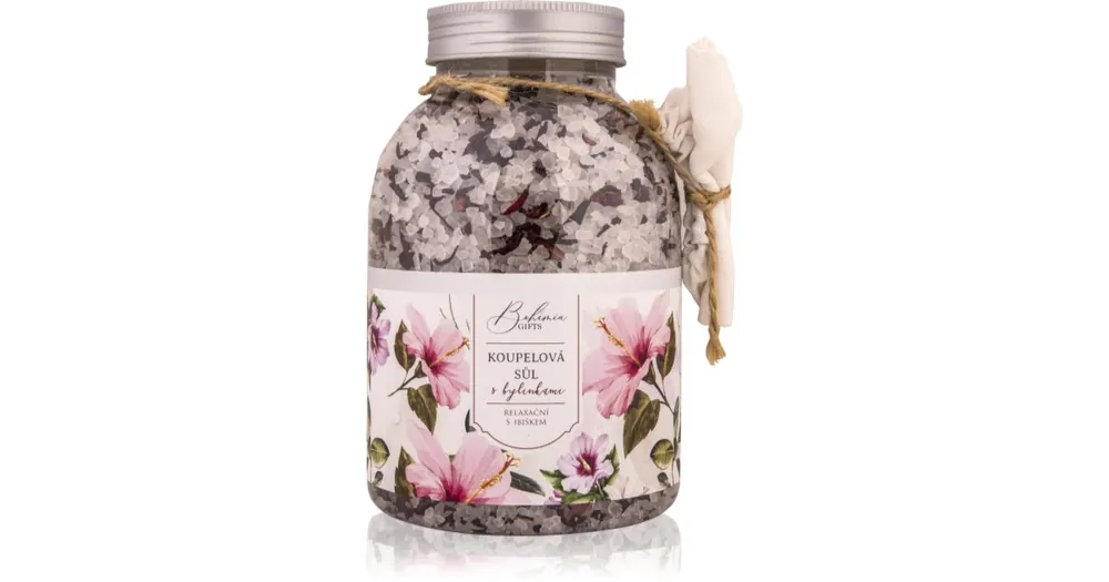 Vedd meg most Bohemia GiftsBohemia Natur relaxációs fürdősó hibiszkusszal