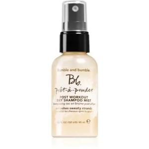 Nézd meg most Bumble and bumblePret-À-Powder Post Workout Dry Shampoo Mist frissítő száraz sampon spray -ben