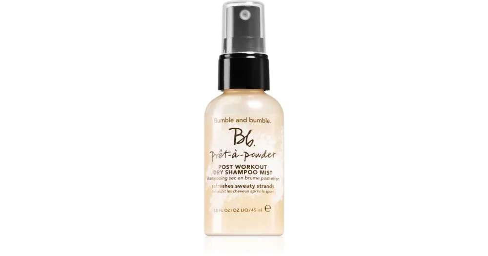 Nézd meg most Bumble and bumblePret-À-Powder Post Workout Dry Shampoo Mist frissítő száraz sampon spray -ben